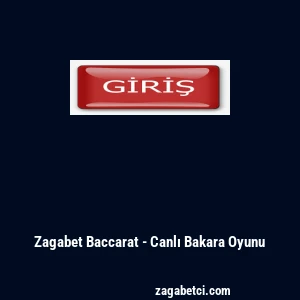 Zagabet Baccarat - Canlı Bakara Oyunu