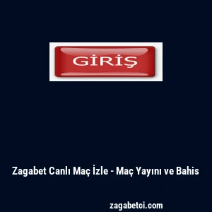Zagabet Canlı Maç İzle - Maç Yayını ve Bahis