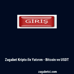 Zagabet Kripto ile Yatırım - Bitcoin ve USDT